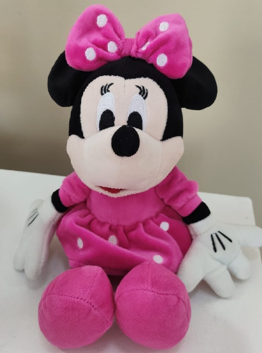 Pelúcia Minnie Rosa P - FABY FESTAS 