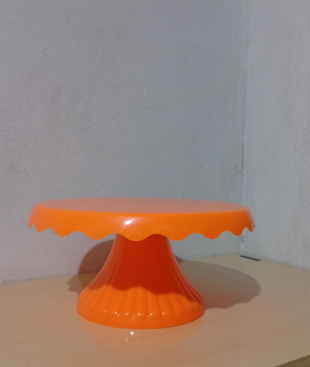 Mine Cake Para Doces Bege  Laranja  - realizar festas 