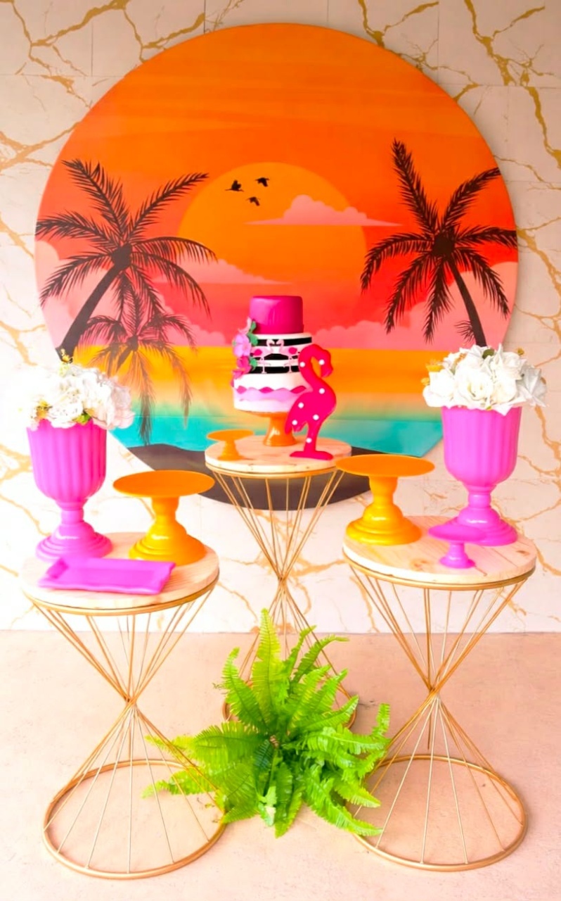 Alugue Tema Para Festa Decoração Tardezinha Luxo  - Nívea Decor