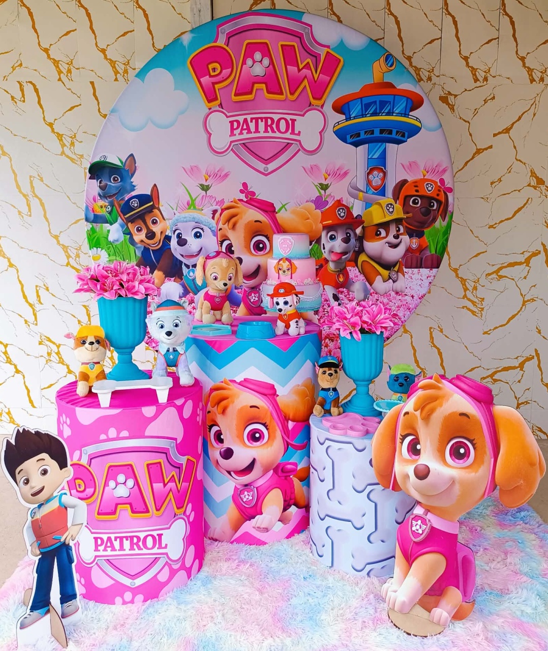 Alugue Tema Para Festa Decoração Skey (Modelo 1) - Nívea Decor
