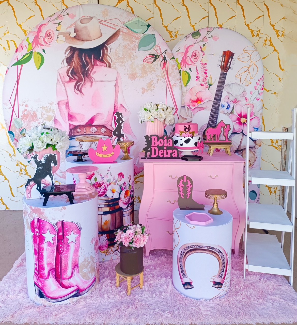 Alugue Tema Para Festa Decoração Boiadeira (Modelo 3) - Nívea Decor