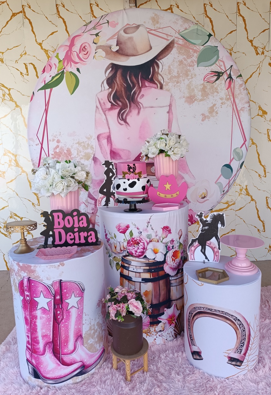 Alugue Tema Para Festa Decoração Boiadeira (Modelo 1) - Nívea Decor
