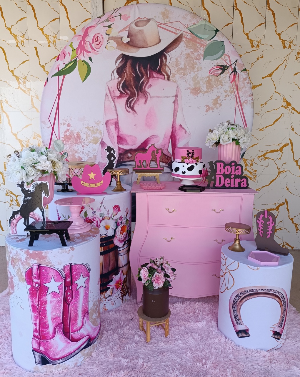 Alugue Tema Para Festa Decoração Boiadeira (Modelo 2) - Nívea Decor