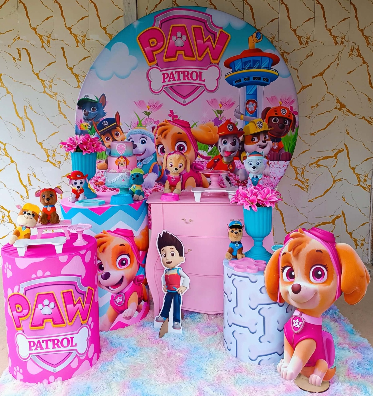 Alugue Tema Para Festa Decoração Skey (Modelo 2) - Nívea Decor