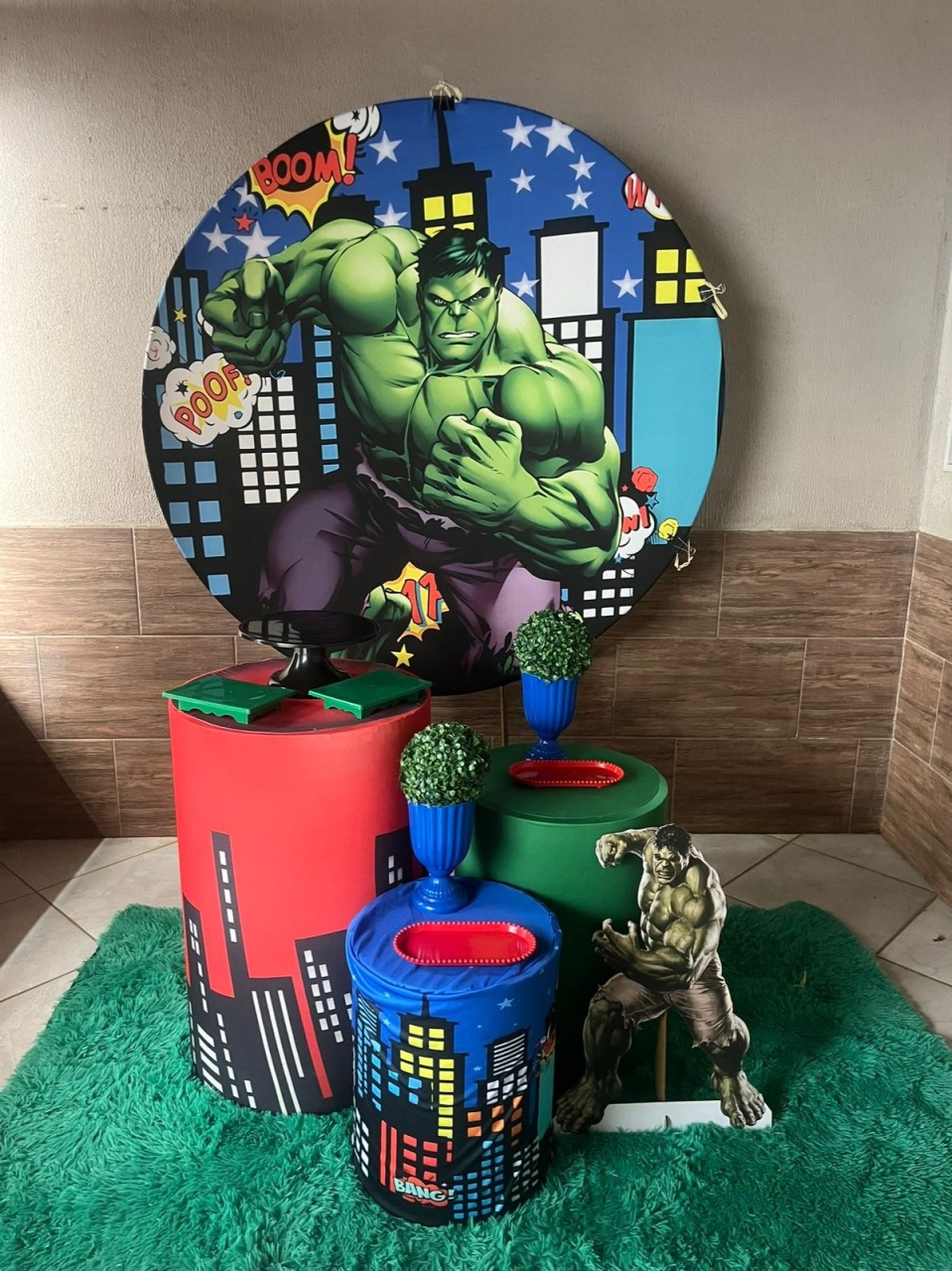 Kit M Hulk - LUVI FESTAS