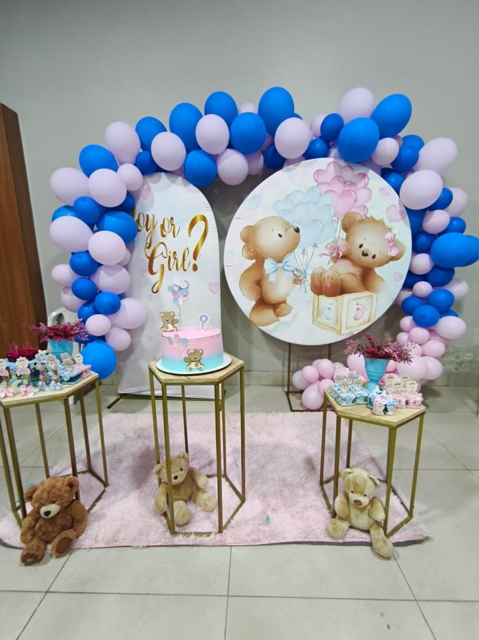 Kit G Chá de Bebê - LUVI FESTAS
