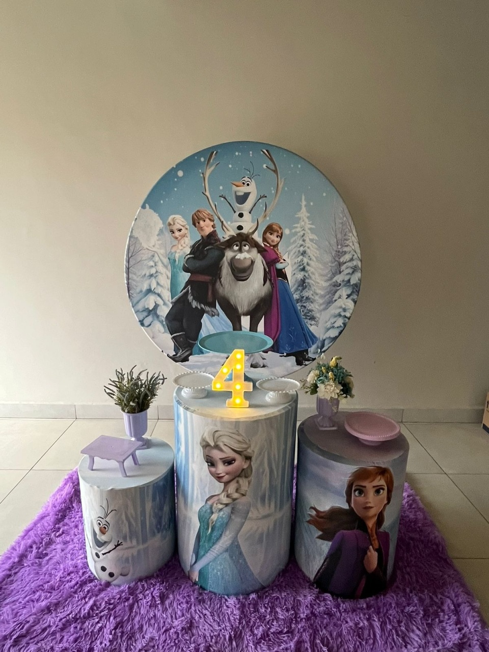 Kit M Frozen - LUVI FESTAS