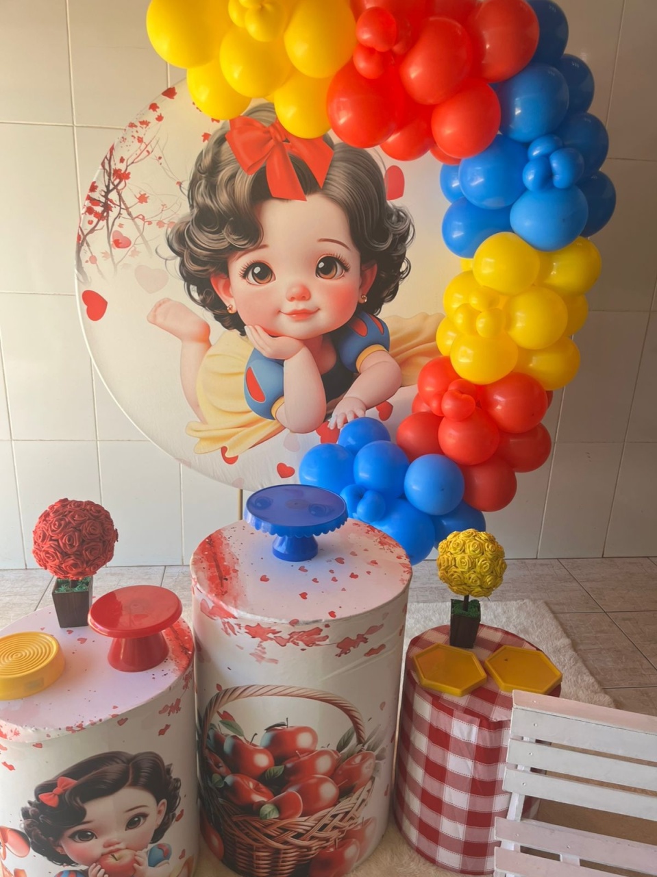 Kit M Branca de Neve - LUVI FESTAS