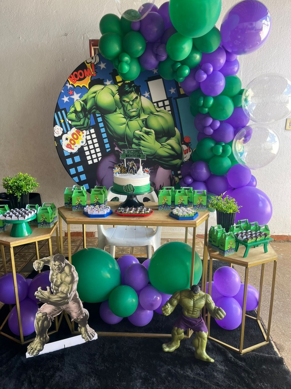 Kit G Hulk - LUVI FESTAS
