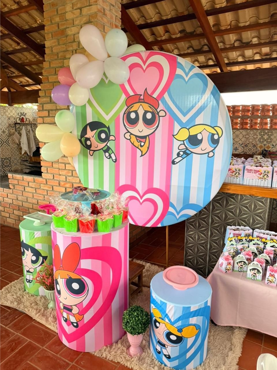 Kit M Meninas Super Poderosas - LUVI FESTAS