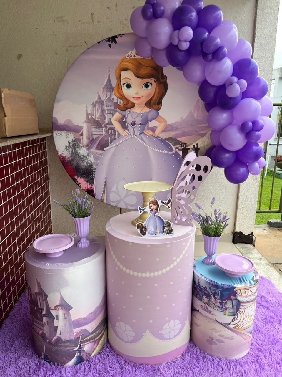 Kit M Princesinha Sophia - LUVI FESTAS