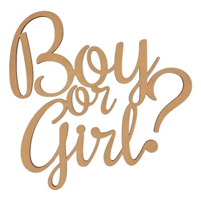 Placa Boy Or Girl - LUVI FESTAS