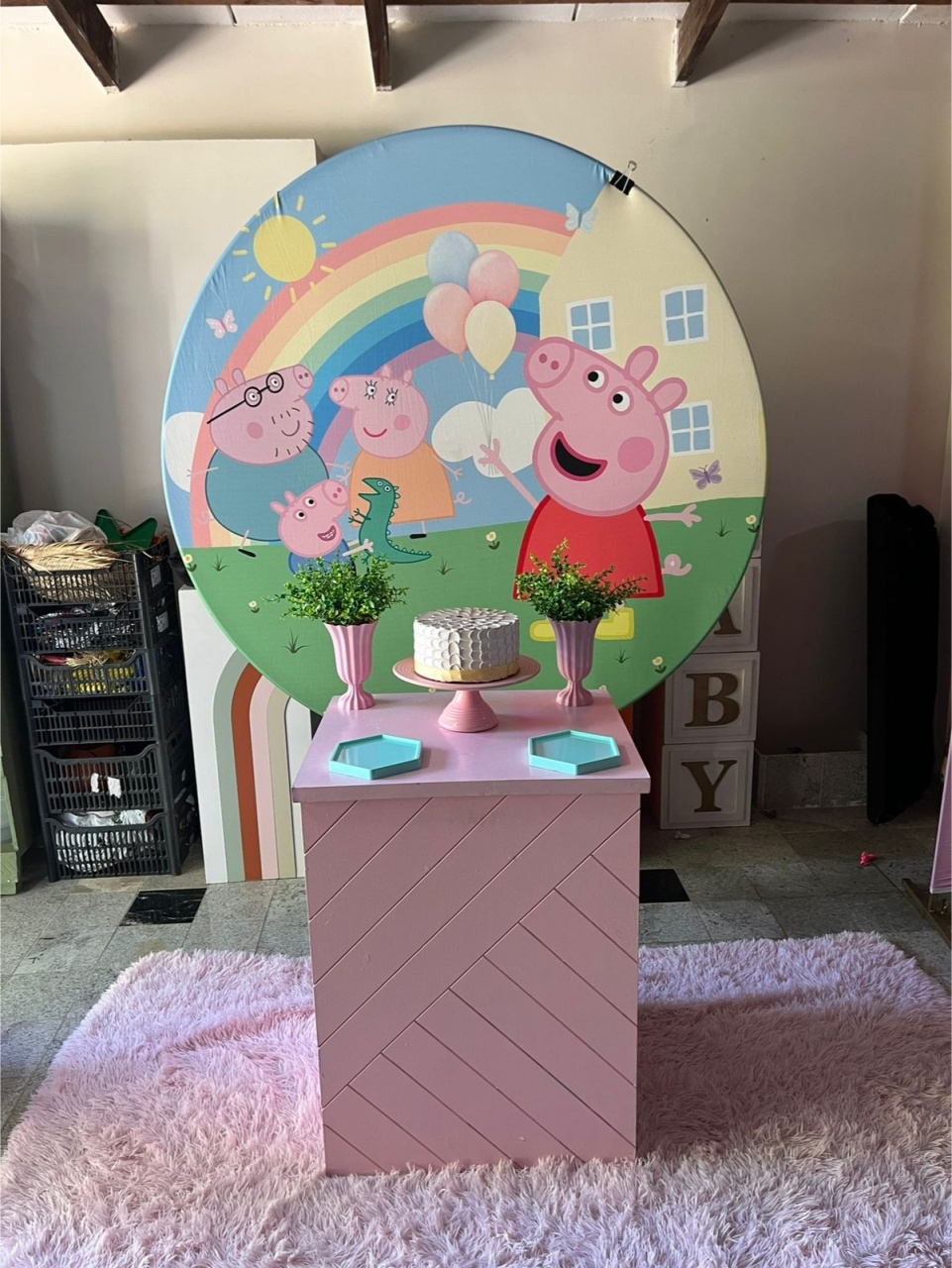 Kit P Peppa Pig - LUVI FESTAS