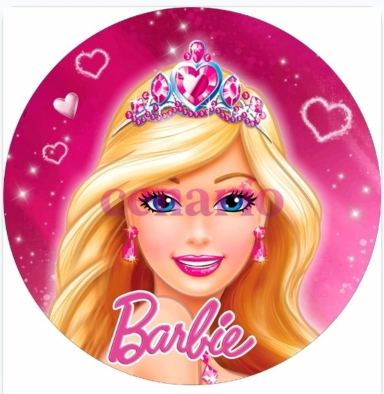 Capa Painel 50X50 Barbie  - Pegue Monte Araucária