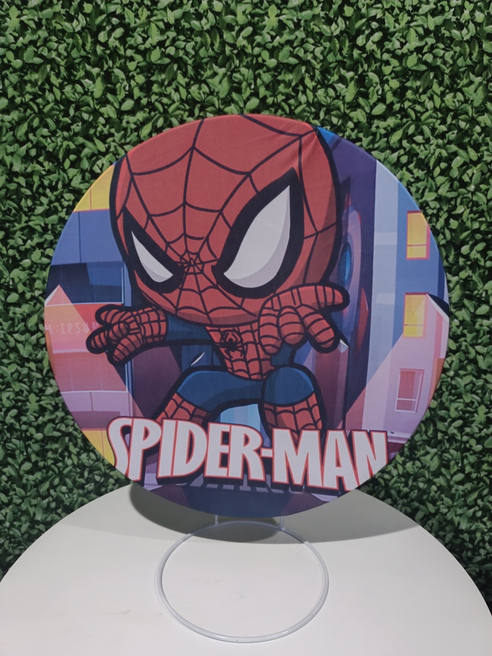 Capa Painel 50X50 Homem Aranha Baby - Pegue Monte Araucária