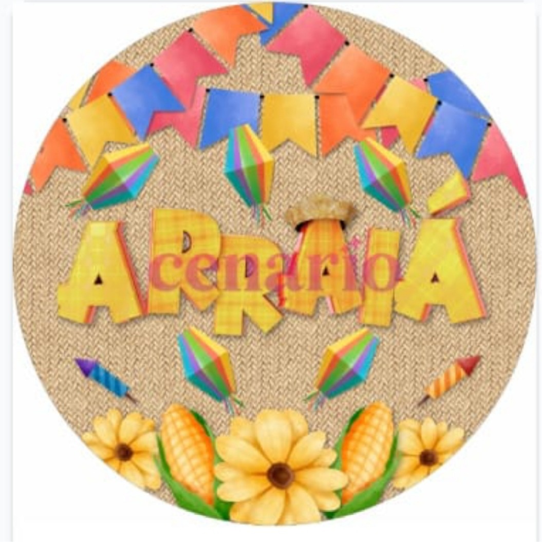 Capa Painel 50X50 Arraia  - Pegue Monte Araucária