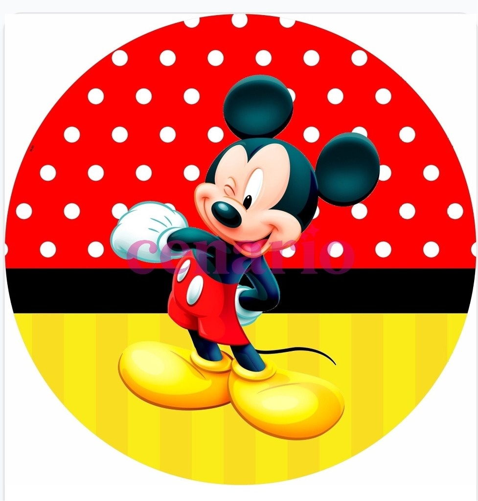 Capa Painel 50X50 Mickey  - Pegue Monte Araucária