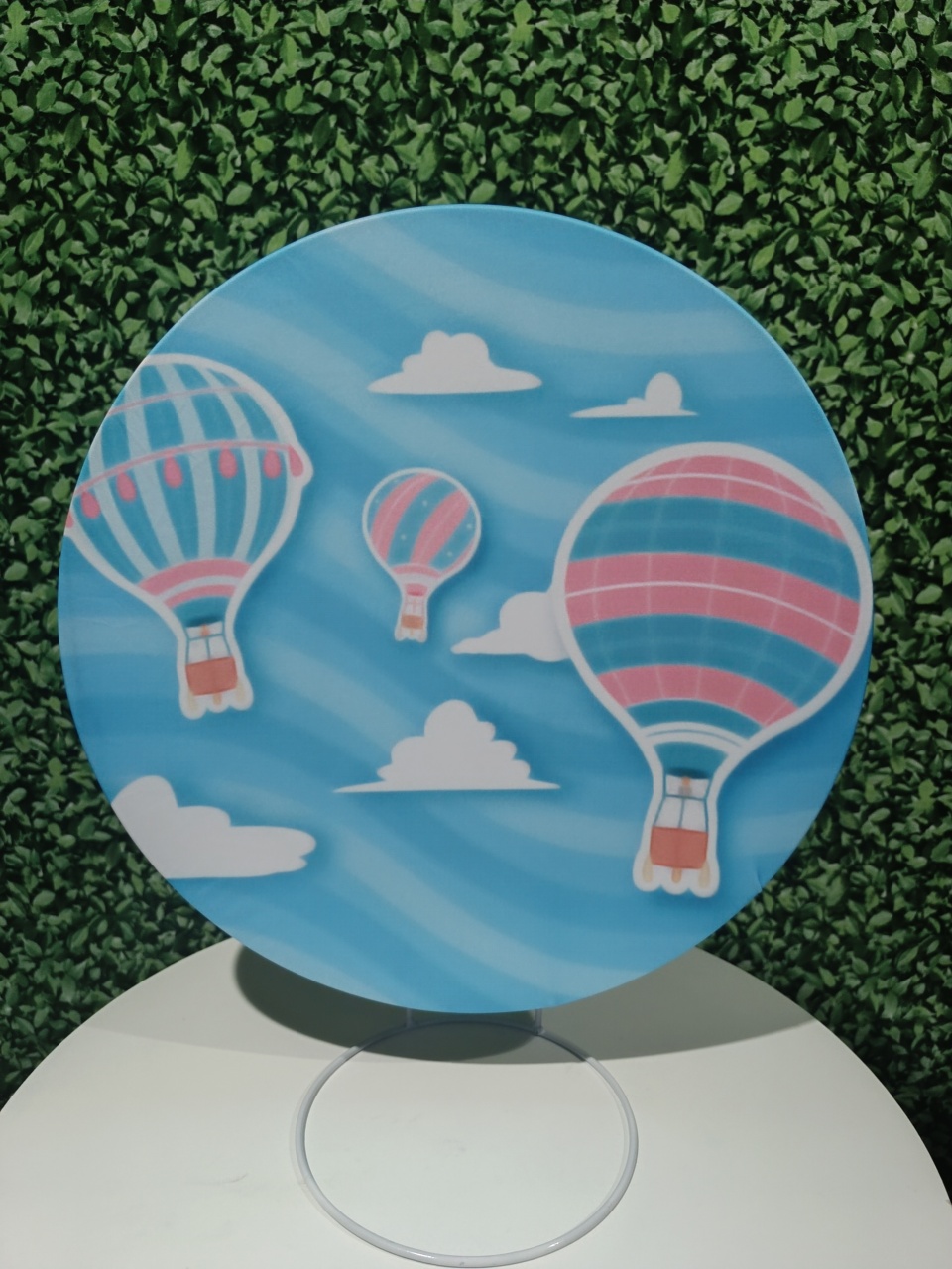 Capa Painel 50X50 Balão Azul - Pegue Monte Araucária