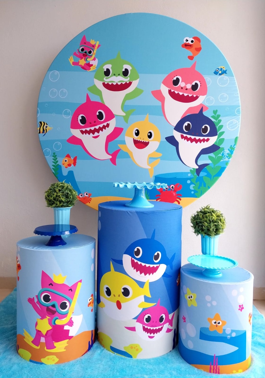 Kit Baby Schark - DL FESTAS Locações
