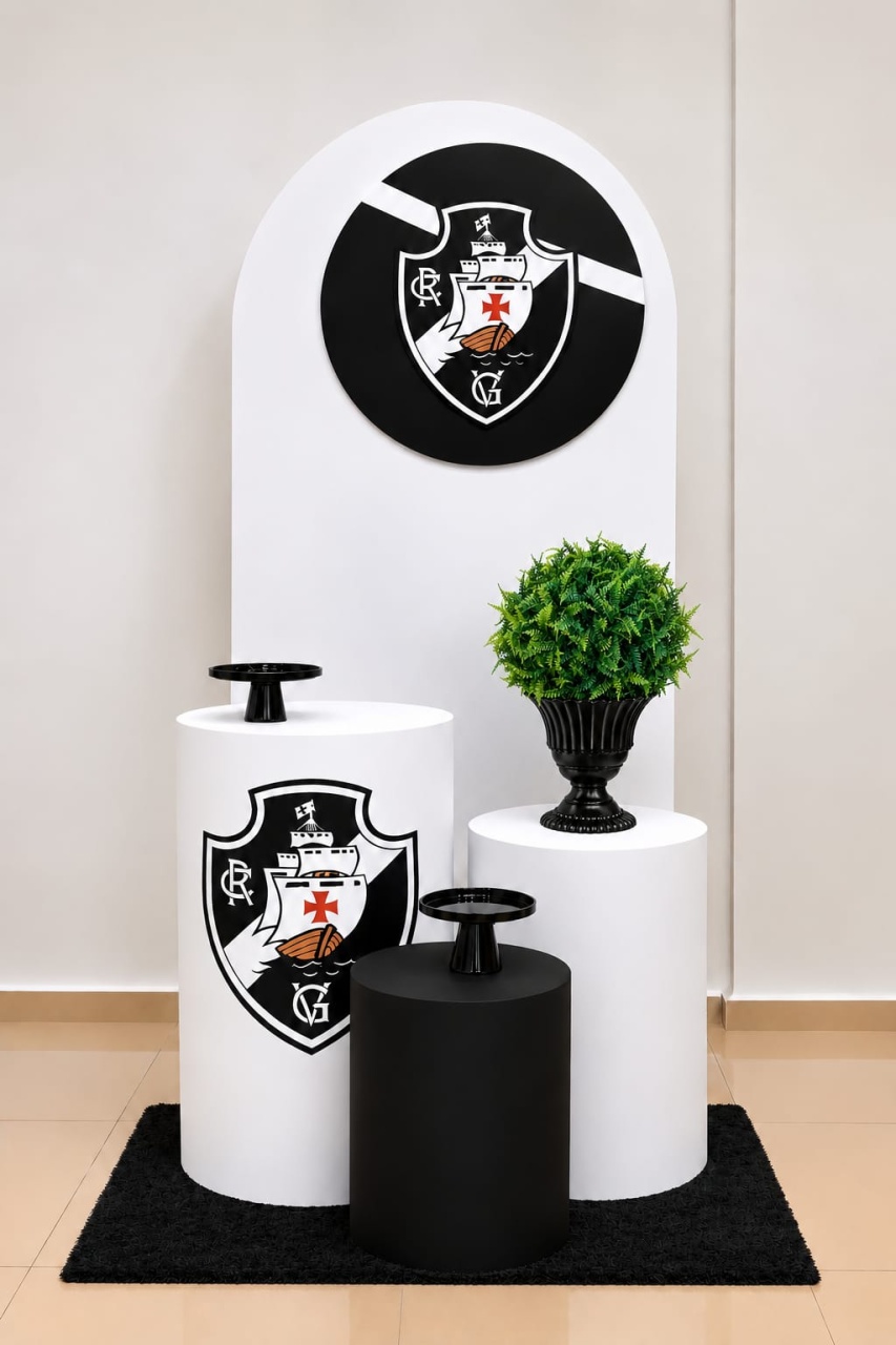 Kit Tema Vasco Painel Romano - DL FESTAS Locações