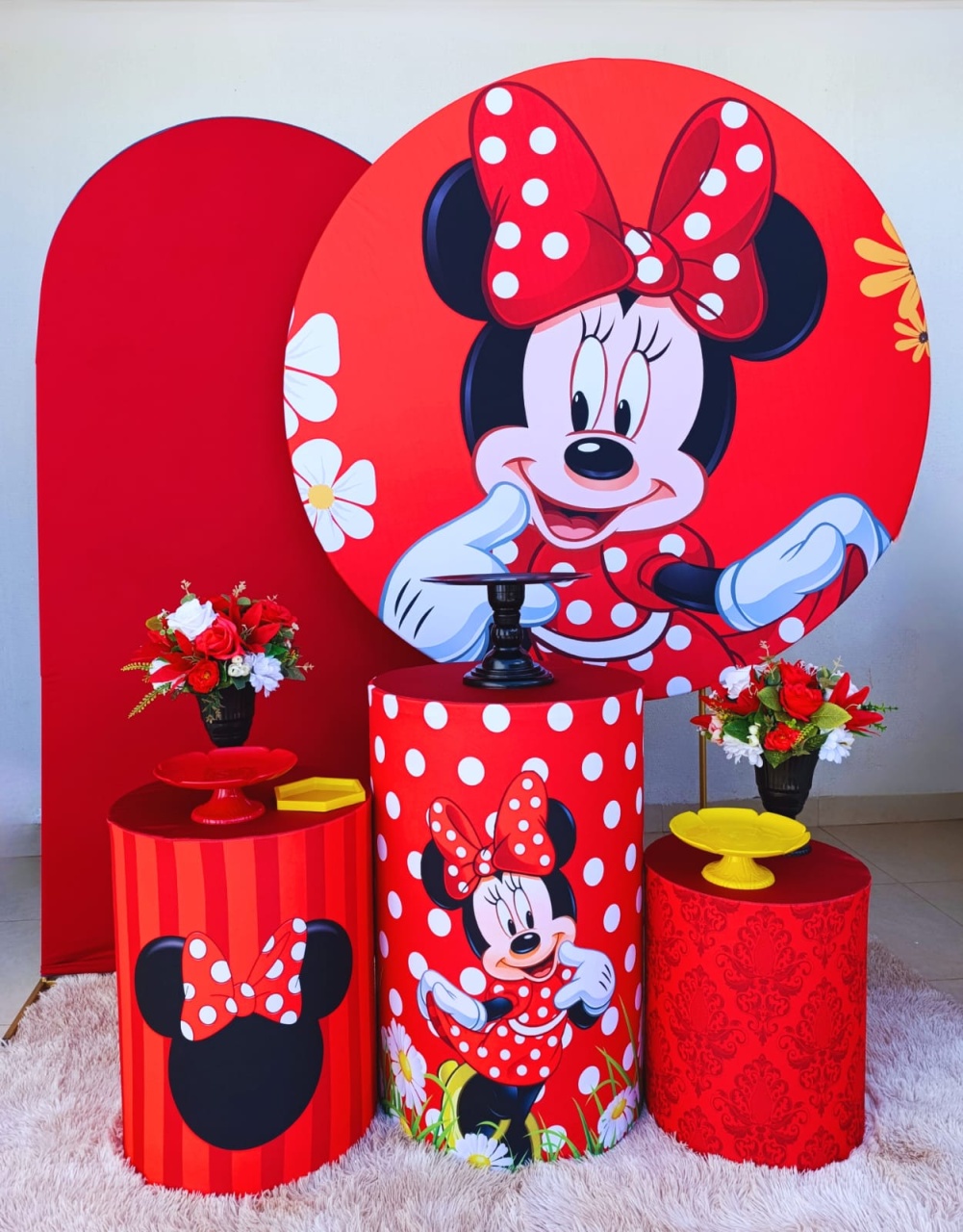 Kit Minnie Vermelha 2 - DL FESTAS Locações