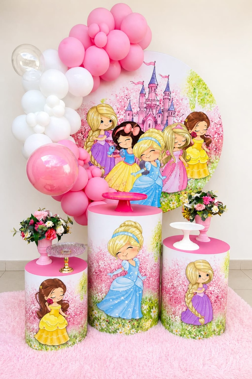 Kit As Princesas Baby - DL FESTAS Locações