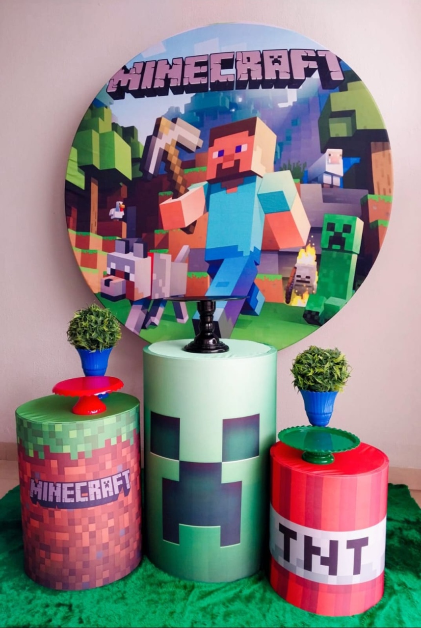 Kit Minecraft - DL FESTAS Locações