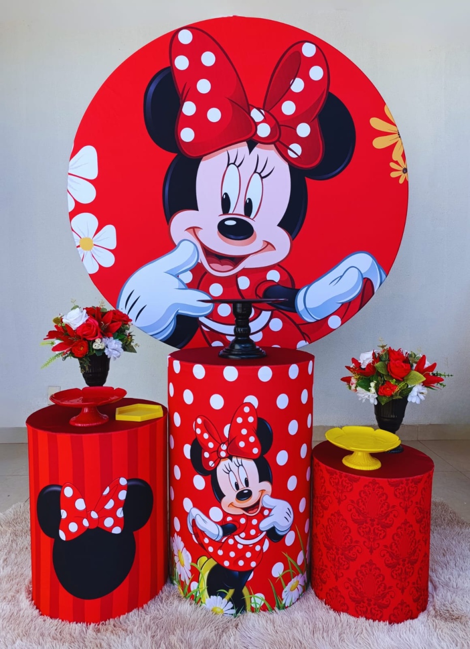 Kit Minnie Vermelha - DL FESTAS Locações