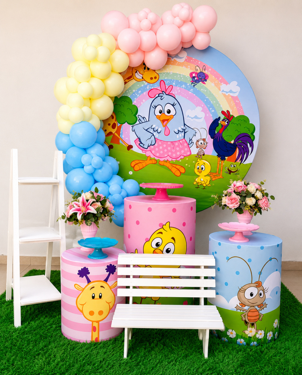 Kit Galinha Pintadinha 4 - DL FESTAS Locações