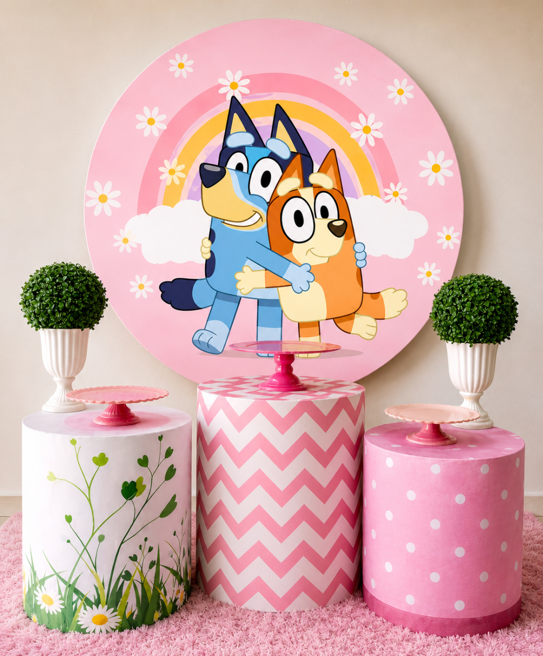 Kit Bluey E Bingo - DL FESTAS Locações