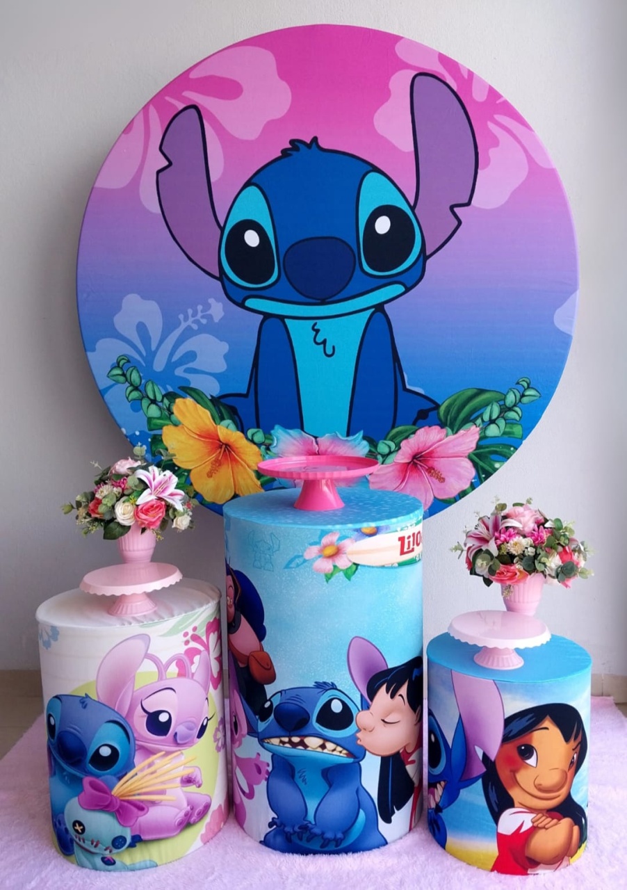 Kit Stitch Azul - DL FESTAS Locações