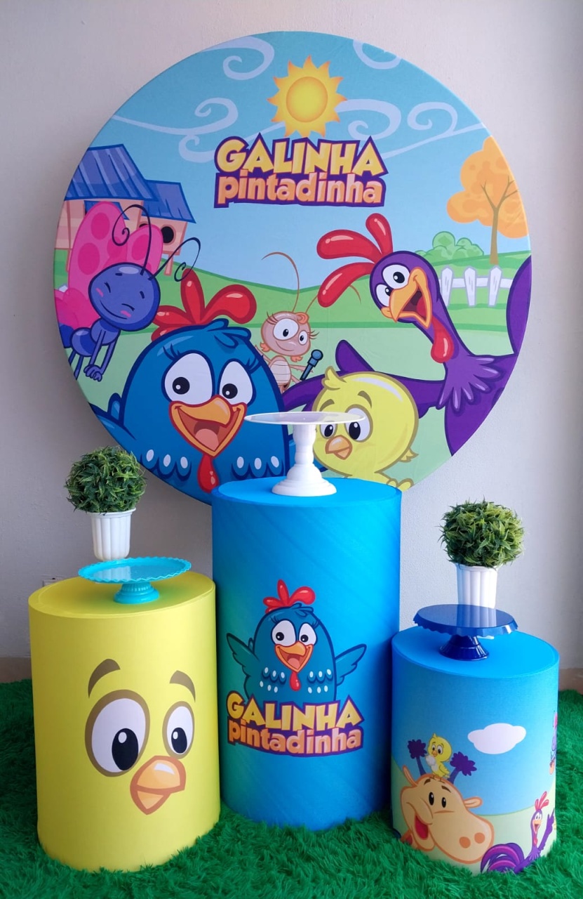Kit Galinha Pintadinha - DL FESTAS Locações