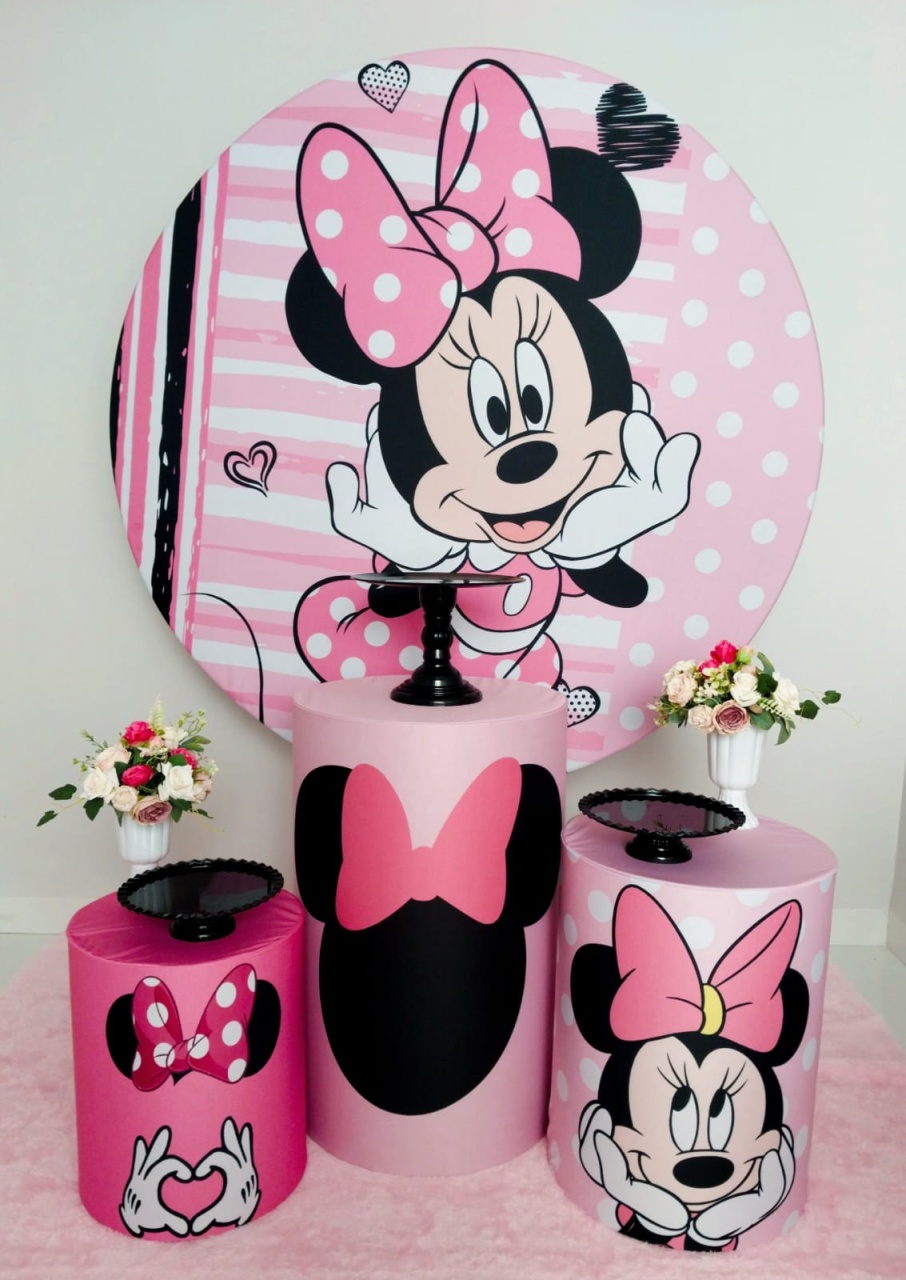 Kit Minnie Rosa - DL FESTAS Locações