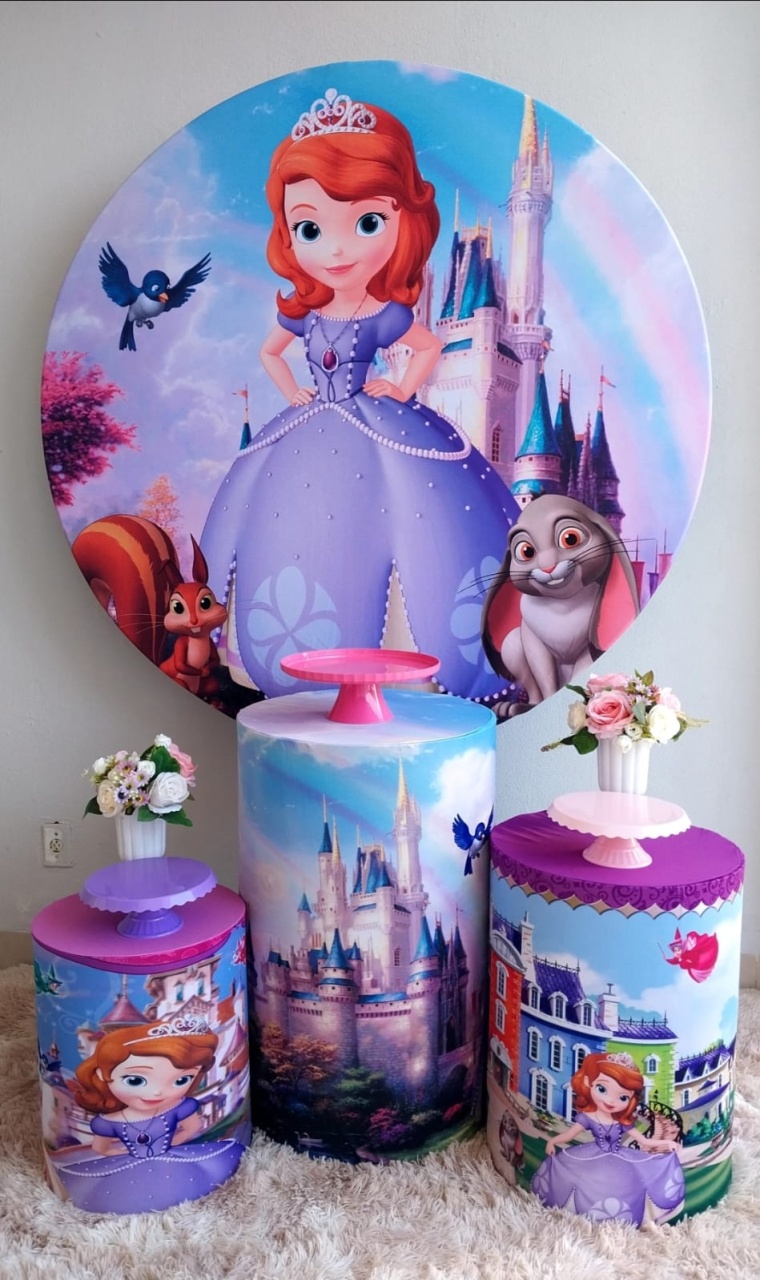 Kit Princesinha Sofia - DL FESTAS Locações