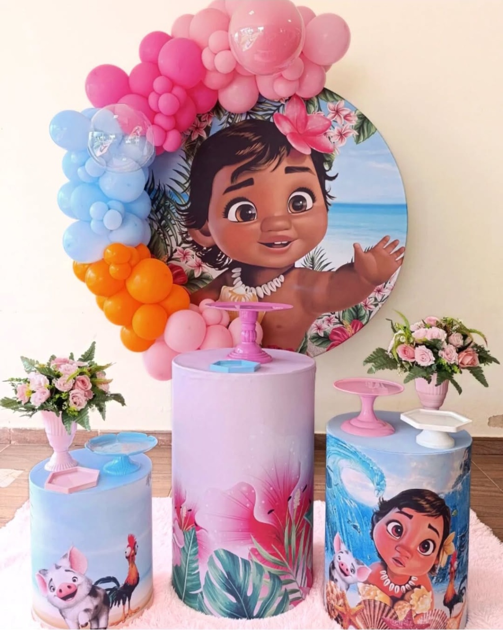 Kit Moana Baby - DL FESTAS Locações