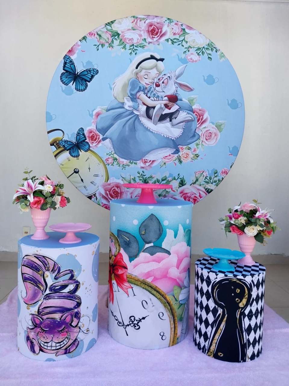 Kit Alice No País das Maravilhas - DL FESTAS Locações