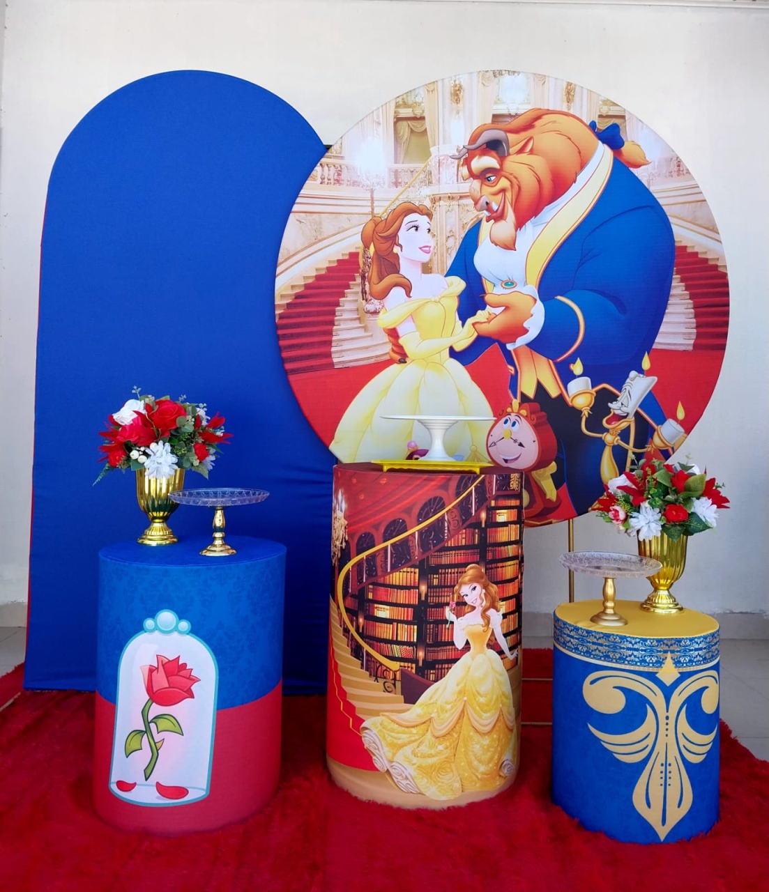 Kit A Bella E A Fera 2 - DL FESTAS Locações