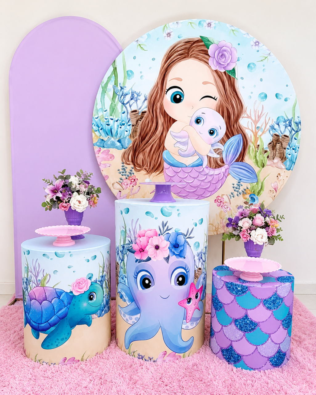 Kit Pequena Sereia 2 - DL FESTAS Locações