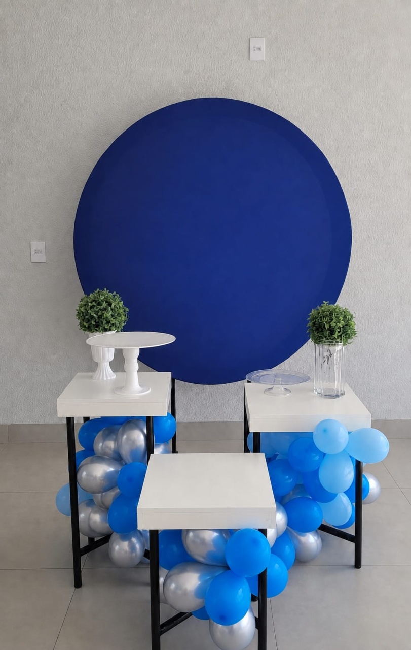 Kit Painel Azul - DL FESTAS Locações