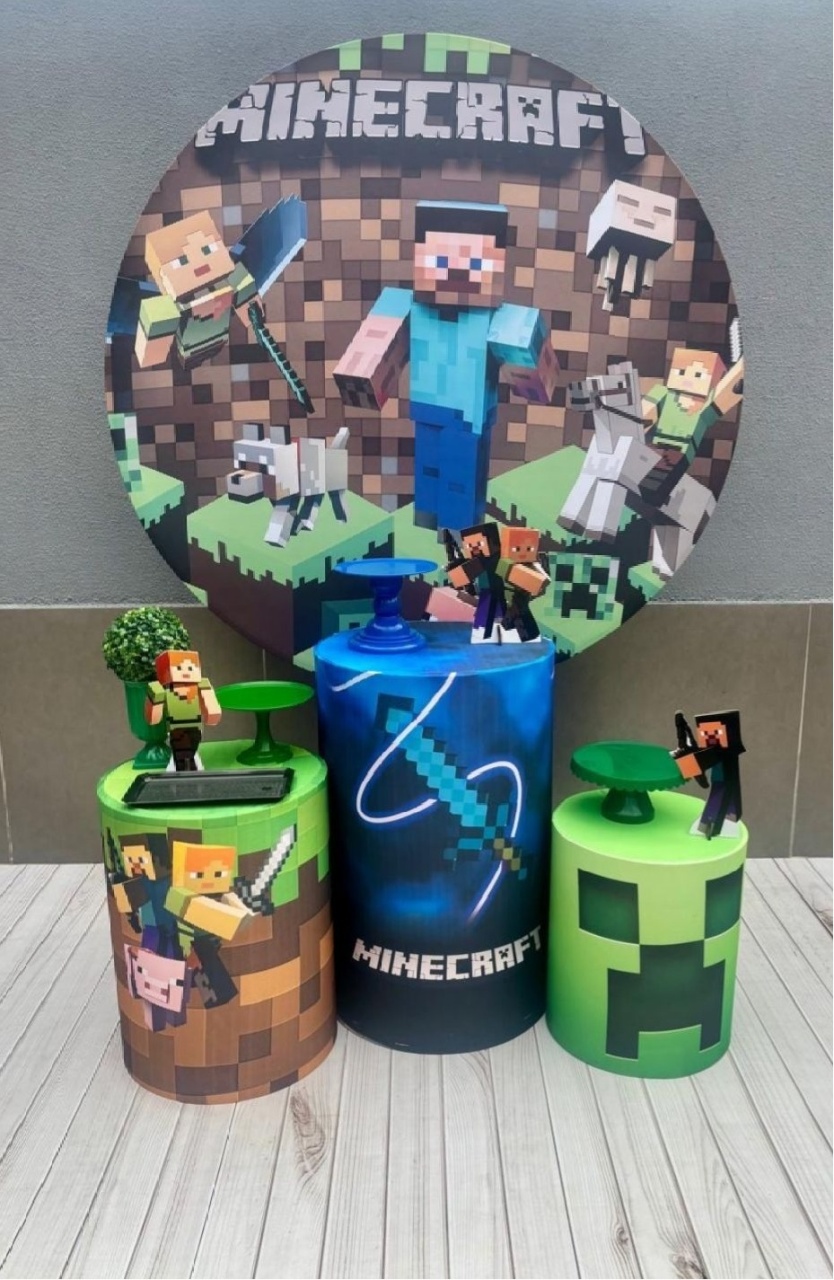 Kit Básico Minecraft 1 (Tapete Não Incluso) - GABRIELY COSTA DOS SANTOS HIPOLITO