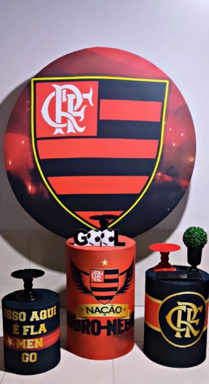 Kit Básico Flamengo (Tapete Não Incluso) - GABRIELY COSTA DOS SANTOS HIPOLITO