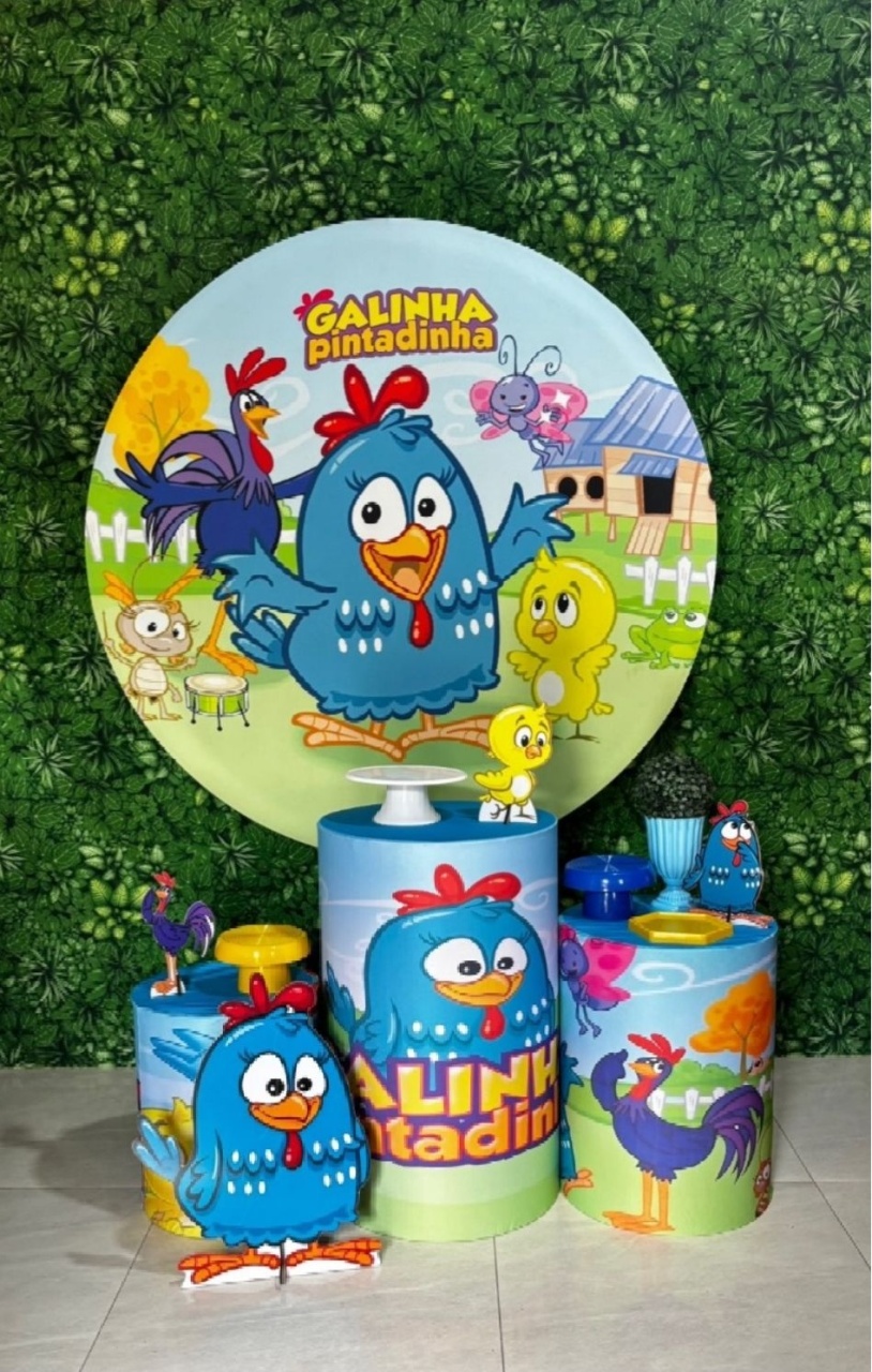Kit Básico Galinha Pintadinha (Tapete Não Incluso) - GABRIELY COSTA DOS SANTOS HIPOLITO