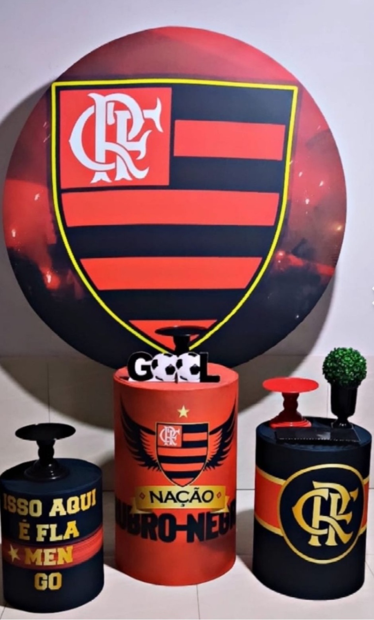 Kit Básico Flamengo 2 (Tapete Não Incluso) - GABRIELY COSTA DOS SANTOS HIPOLITO