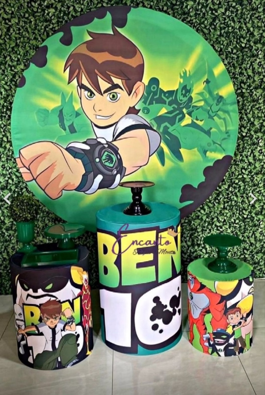 Kit Básico Ben 10 (Tapete Não Incluso) - GABRIELY COSTA DOS SANTOS HIPOLITO