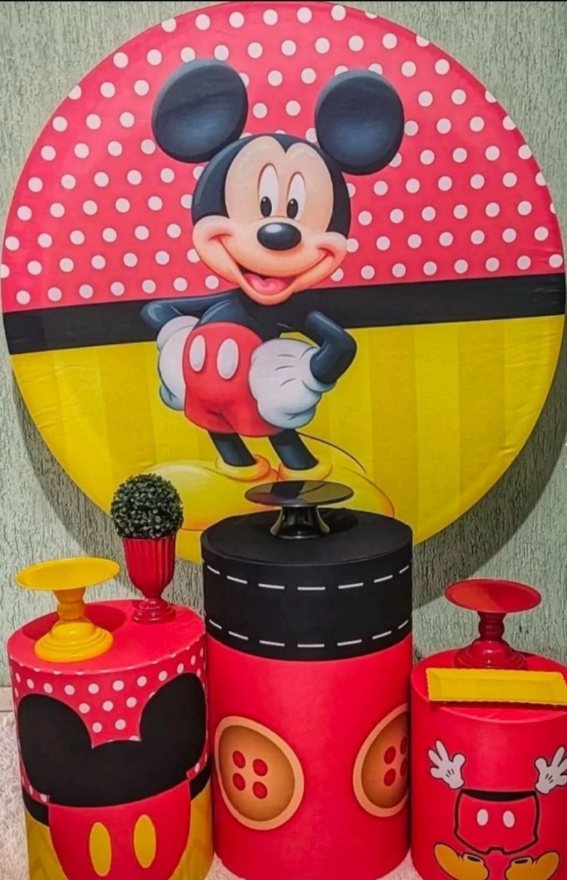 Kit Básico Mickey (Tapete Não Incluso) - GABRIELY COSTA DOS SANTOS HIPOLITO