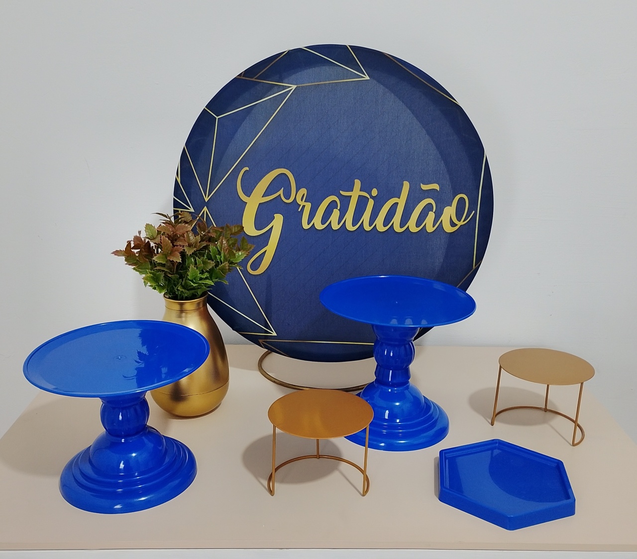 Festa Na Mesa - Gratidão Azul - Irispegueemonte