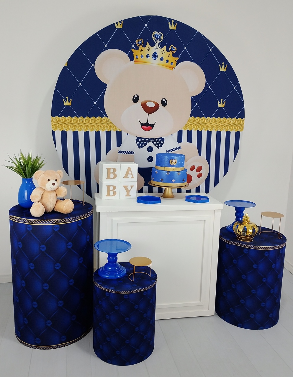 Chá de Bebê - Urso Realiza - Irispegueemonte