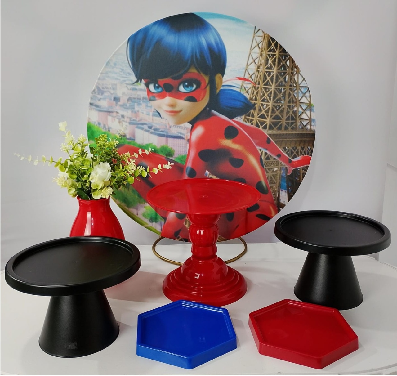 Festa Na Mesa - Ladybug - Irispegueemonte