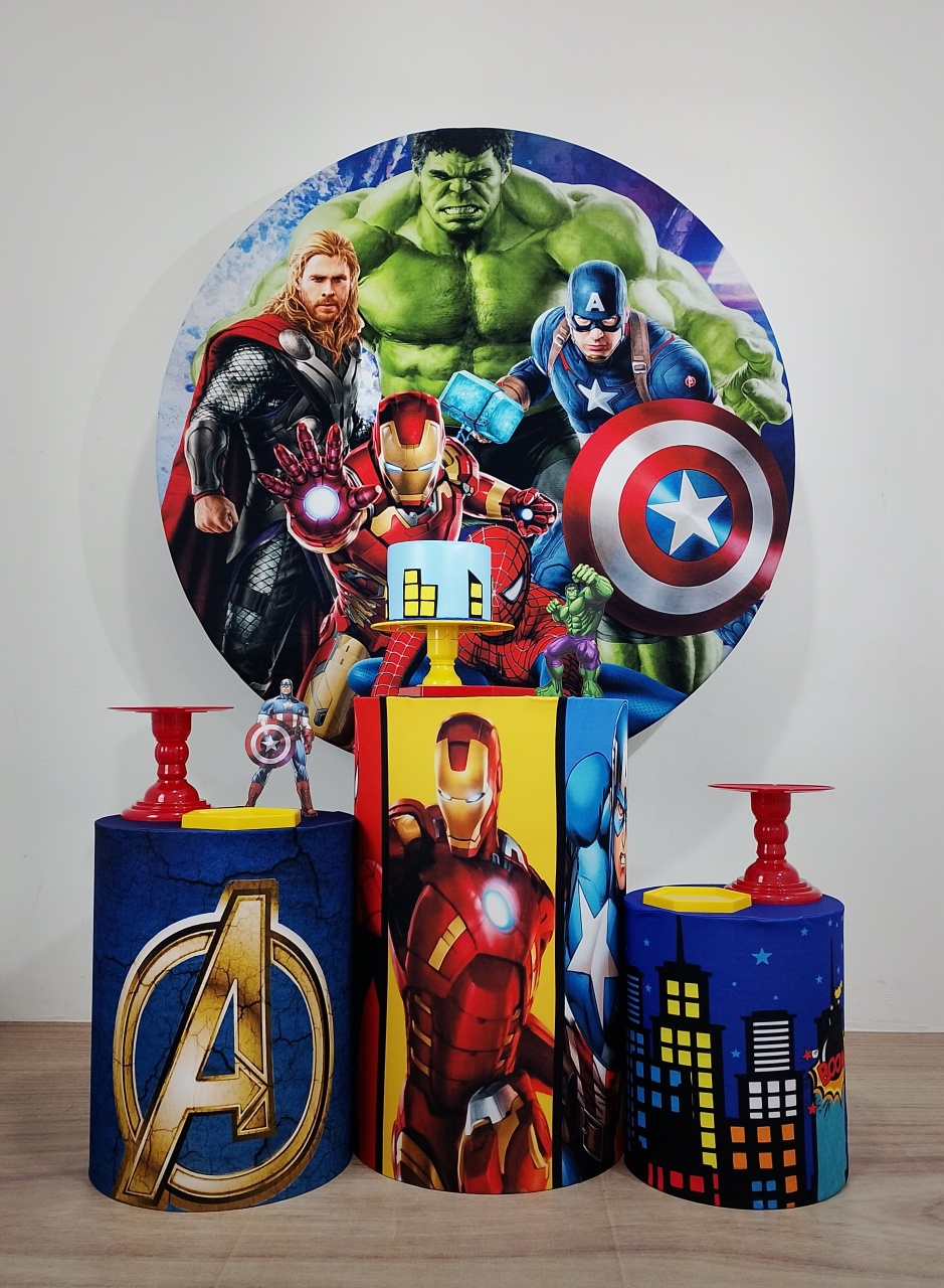 Kit Os Vingadores  - Irispegueemonte
