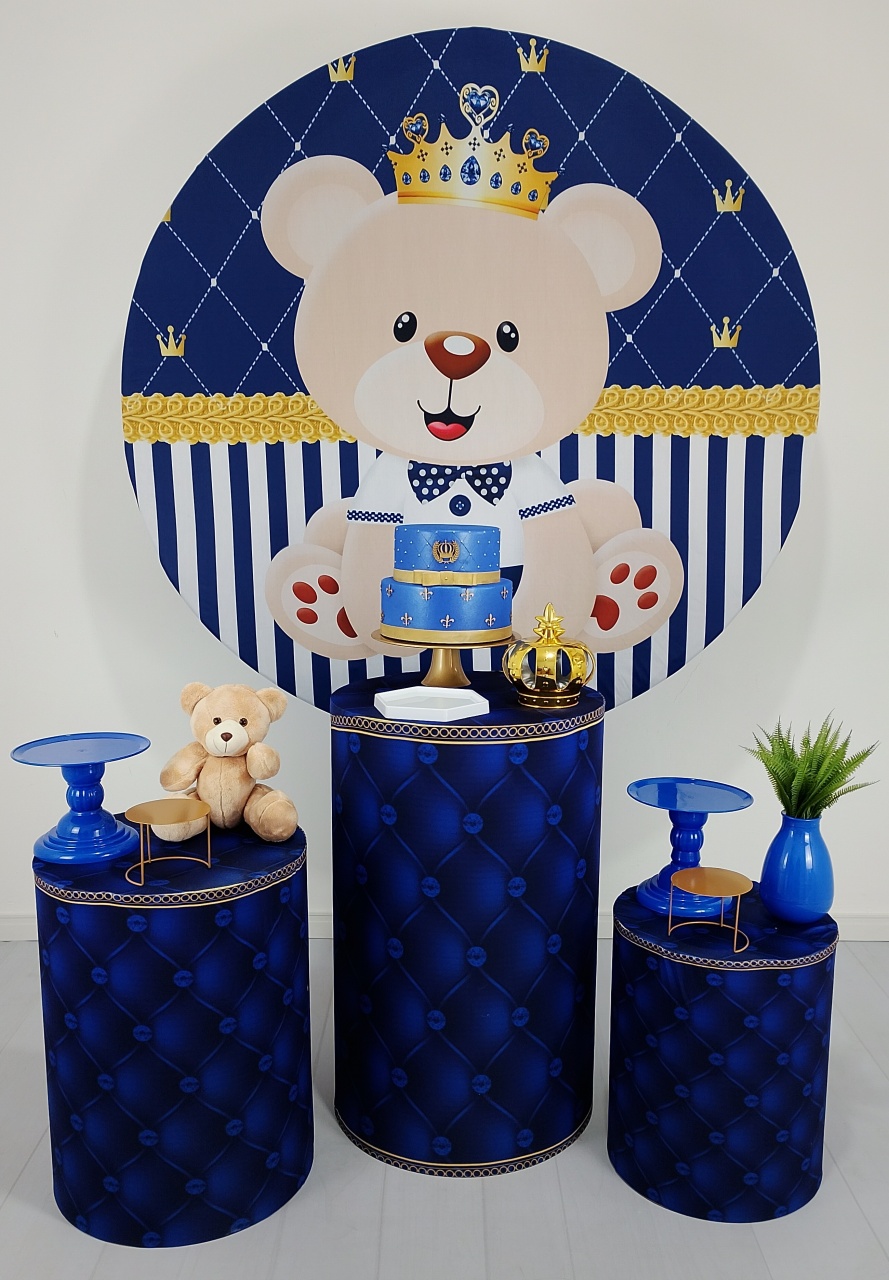 Urso Realeza - Prata - Irispegueemonte